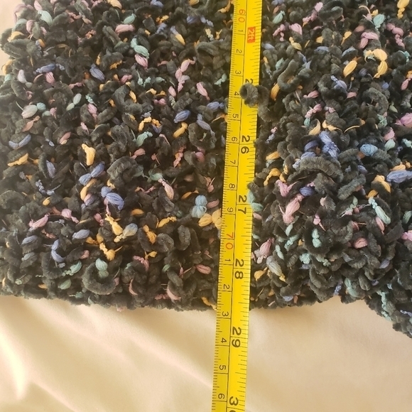 KORI America Mutlticolored Lose Knit ted  Oversized Cardigan‎ Womens Size M/L - Picture 11 of 12